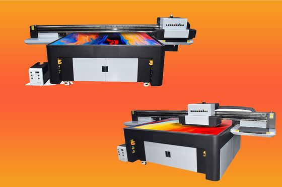 UV flatbed εκτυπωτής με 30 τετραγωνικά μέτρα ανά ώρα μέγιστη ταχύτητα εκτύπωσης και LED UV λαμπτήρα σύστημα στεγνώσεως