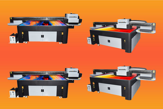 Προσαρμόσιμος εκτυπωτής μεγάλης μορφής με μέσο ύψος 4130 X 2000 X 1300mm με μαύρα χρώματα μελάνης