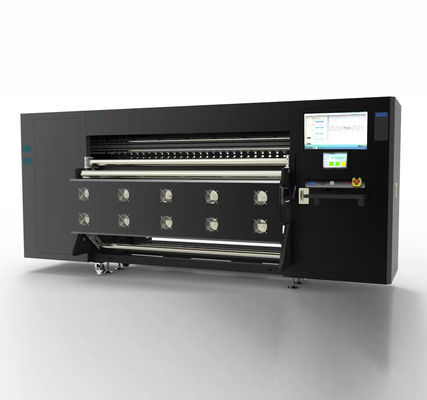 Ψηφιακός εκτυπωτής υφασμάτων με μέγιστη ταχύτητα εκτύπωσης 270m2 / ώρα, εξοπλισμένος με σύστημα παροχής μελανιού PLC