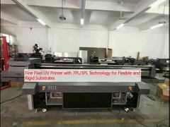 Εκτυπωτής υπεριώδους ακτινοβολίας μικροσκοπικών εικονοστοιχείων με τεχνολογία 7PL/3PL για ευέλικτα και άκαμπτα υπόστρωμα